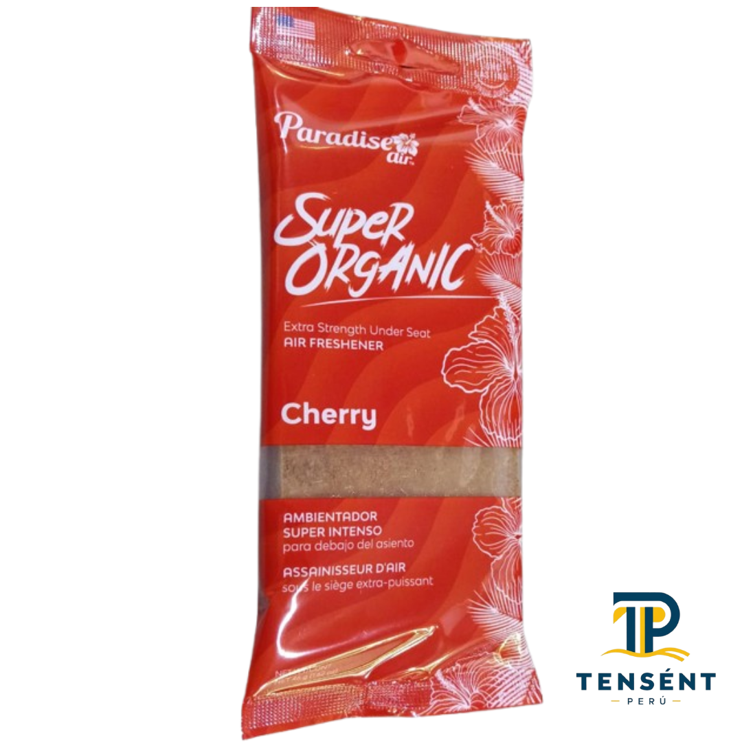 Ambientador Cherry Paradise Cuadrado Super Organic