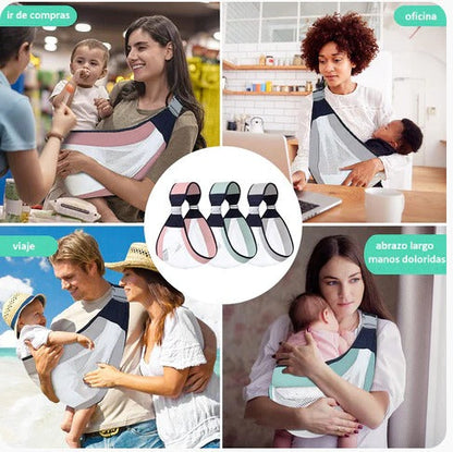 PORTABEBE ERGONÓMICO PARA RECIEN NACIDOS