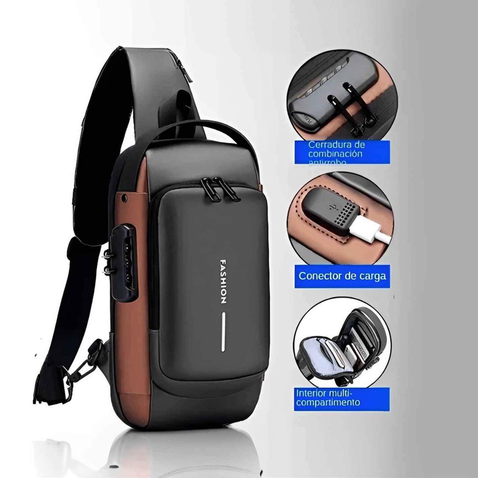 MOCHILA ANTIRROBOS CON CLAVE🔒🔓🔓