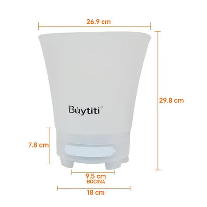 CUBETA HIELERA CON PARLANTE 2025