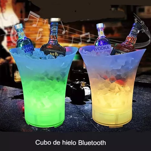 CUBETA HIELERA CON PARLANTE 2025