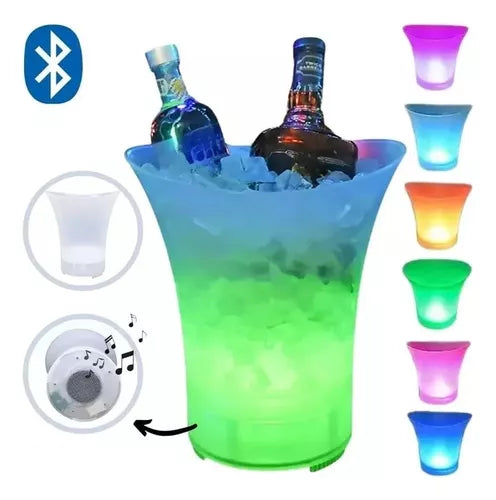 CUBETA HIELERA CON PARLANTE 2025