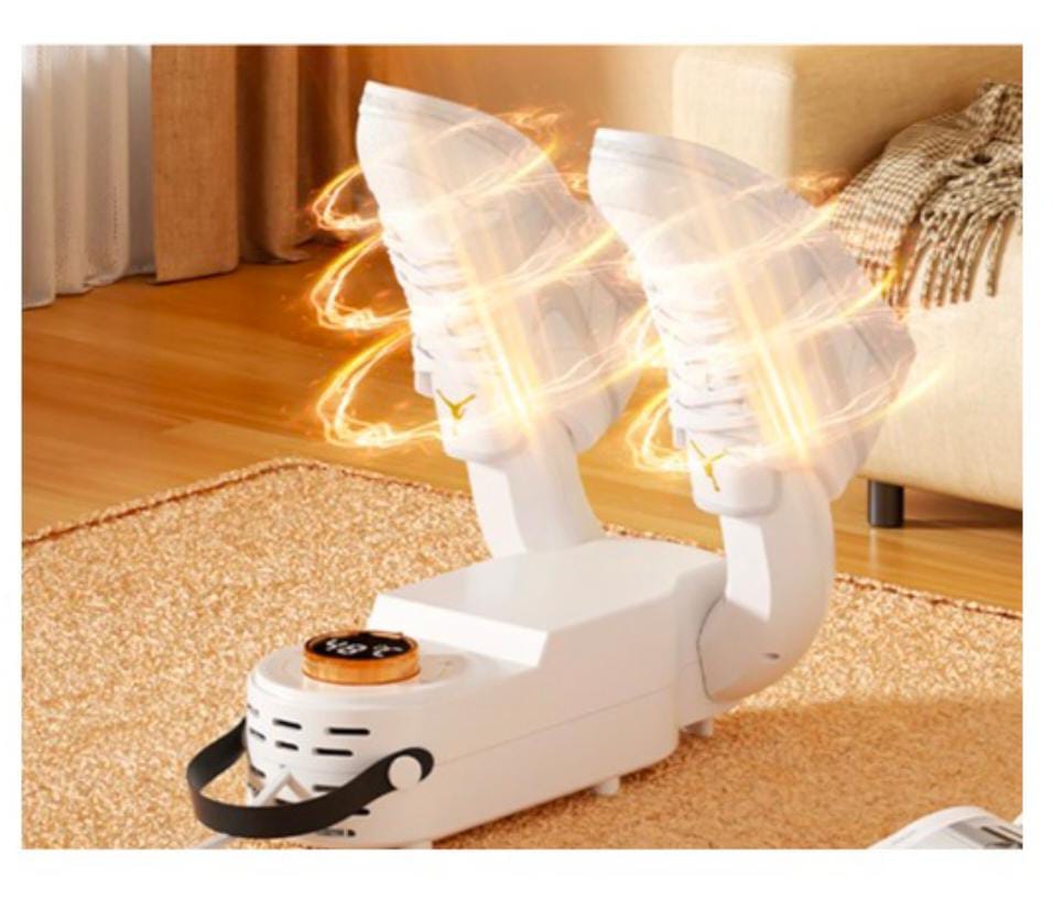 SECADOR ELÉCTRICO DE ZAPATOS  PORTATIL CON LUZ UV