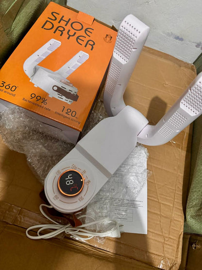SECADOR ELÉCTRICO DE ZAPATOS  PORTATIL CON LUZ UV