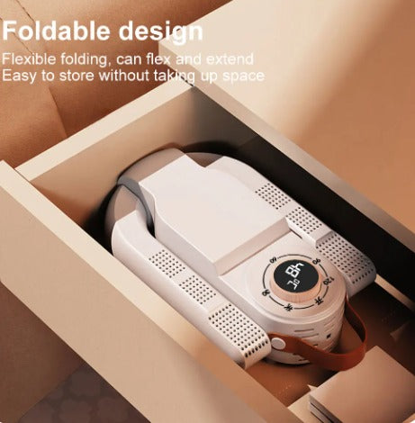 SECADOR ELÉCTRICO DE ZAPATOS  PORTATIL CON LUZ UV