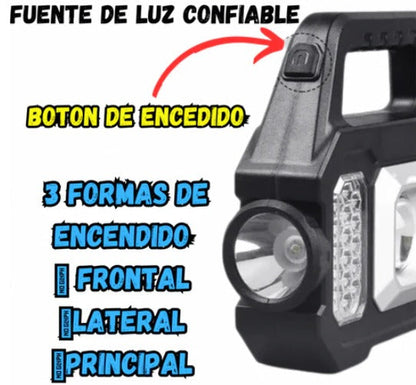 LINTERNA MULTIFUNCIONAL SOLAR