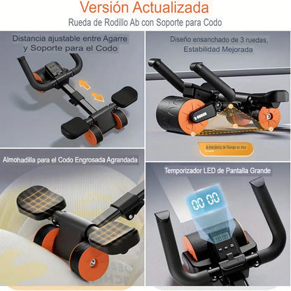 RODILLO ABDOMINAL DELUXE